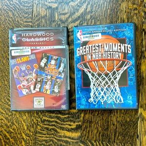 Hardwood Classics (NWT) & Greatest Moments in NBA History